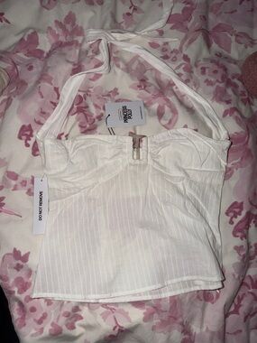 Princess Polly Ivory Halter Bustier Camisole